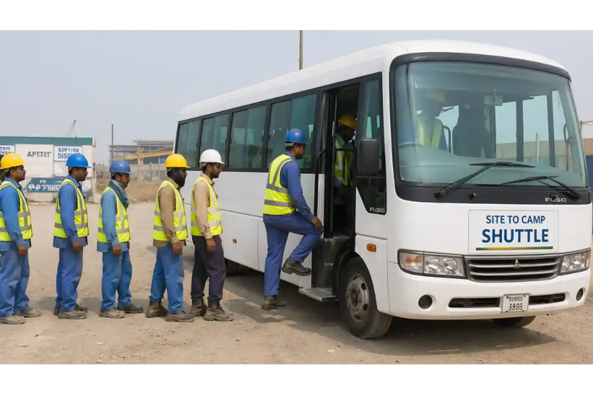 Site to camp shuttle
